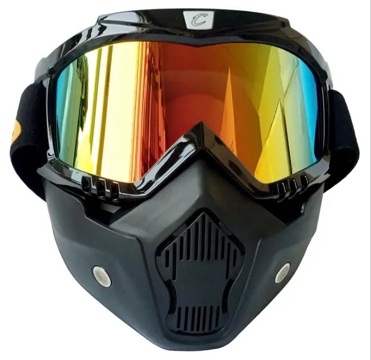 Новинка 2017 велосипедная маска для лица зимние спортивные очки лыжного спорта