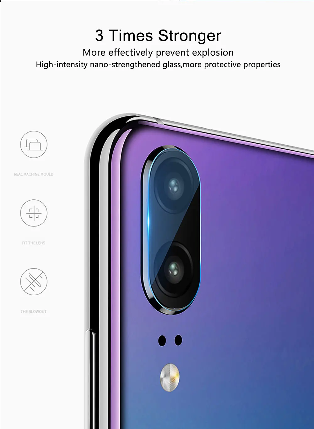 Задняя камера объектив из закаленного стекла для huawei mate 10 Lite Pro прозрачная камера объектив стекло для huawei P20 Lite P20 профессиональная защитная пленка