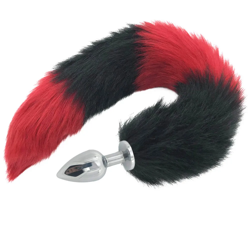 Лисий хвост Анальная пробка силиконовая мини интимные игрушки для женщин