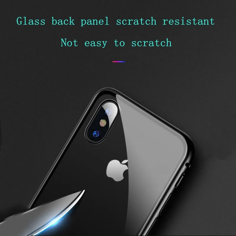 Phone for huawei Honor 8X MAX 9i 10 V10 Pay cover mate 20 Lite Pro 20x tempered glass magnet adsorption phone case |