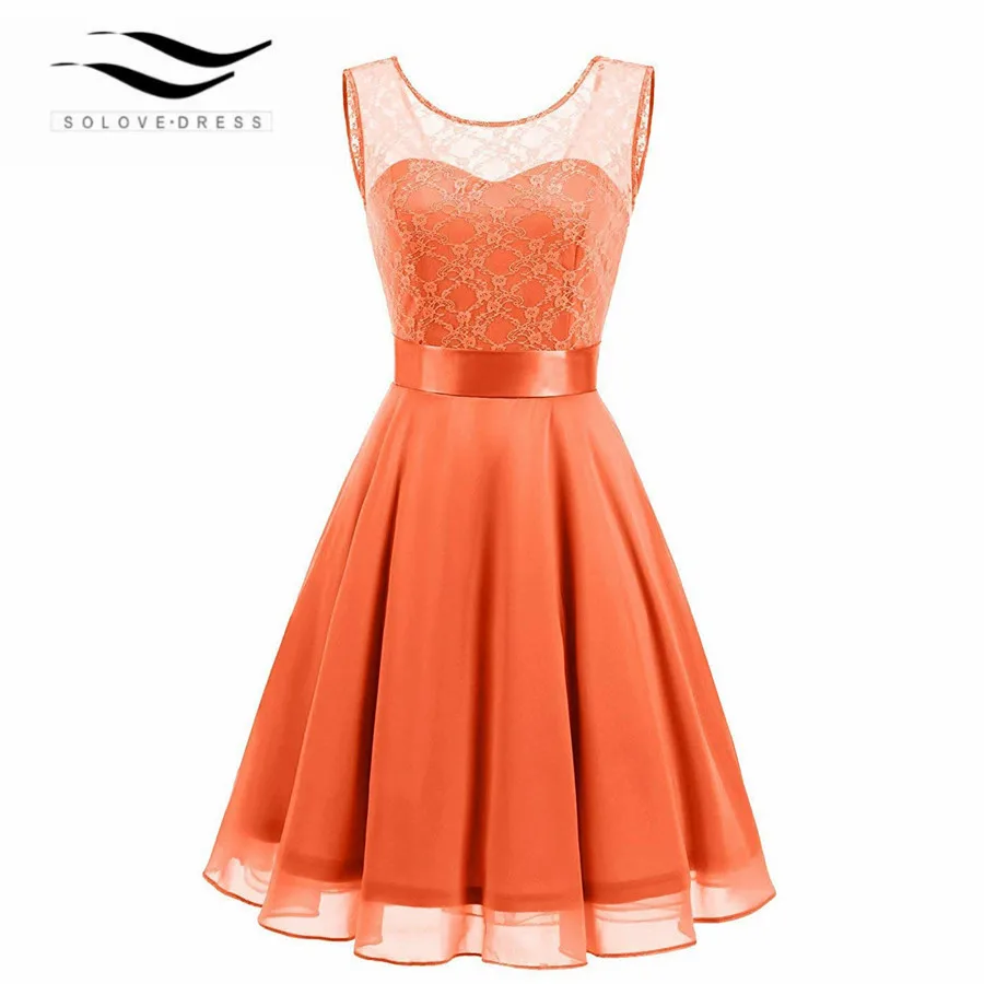 Выпускное Платье Vestidos De Fiesta Largos Elegantes De gala коктейльные платья плюс размер Тюлевое платье на выпускной вечер мятный плюс размер - Цвет: Оранжевый