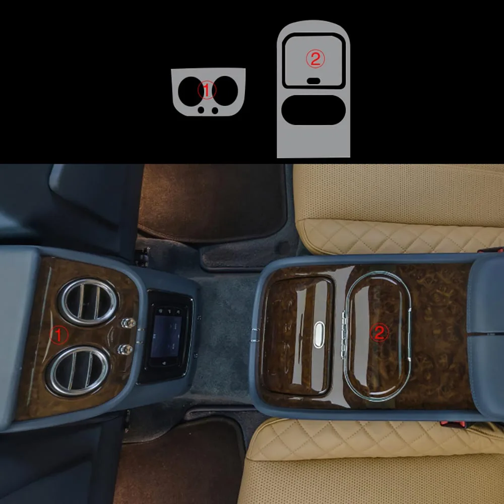 Автомобильный Стайлинг Новая внутренняя отделка автомобиля Защитная пленка для
