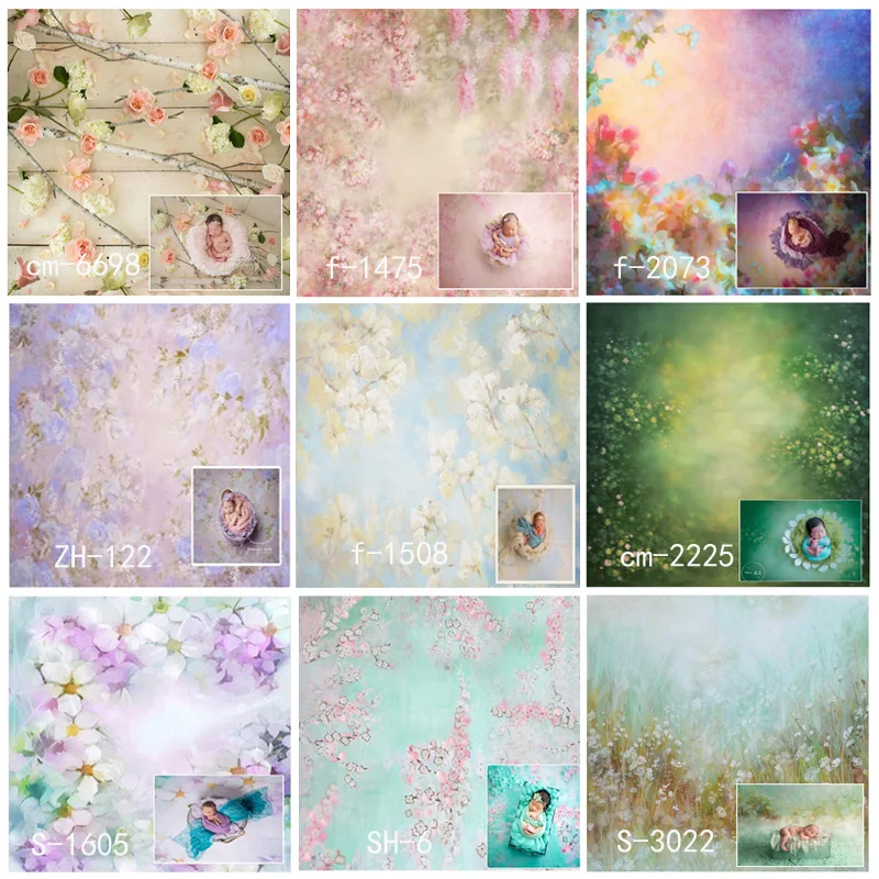 1 5*1 5 m фон для фотосъемки с изображением розовых цветов baby shower принтом фото