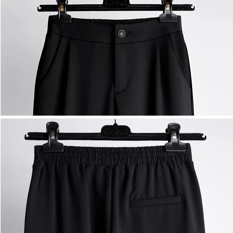 2018 New slim Classic casual trousers for women Solid loose Harem pants female spring autumn RE0818 | Женская одежда