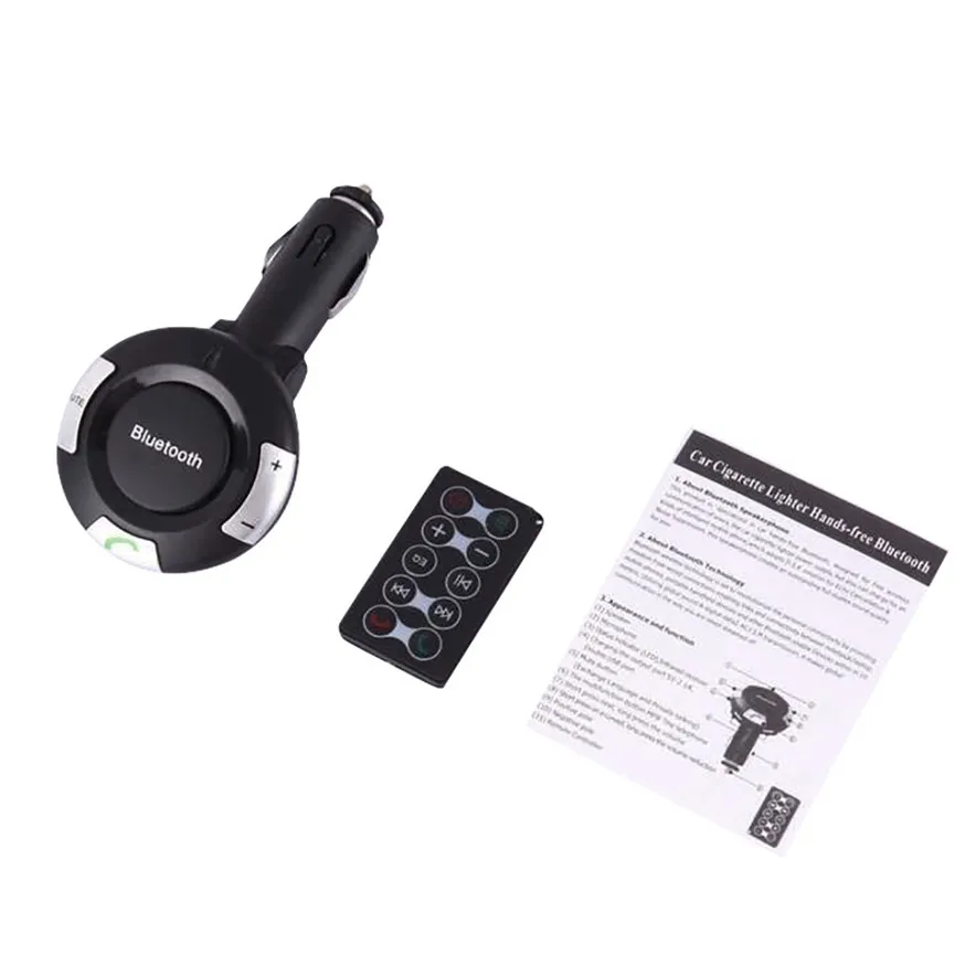 Быстрая отправка Высочайшее качество Bluetooth Car Kit прикуривателя MP3 fm-передатчик