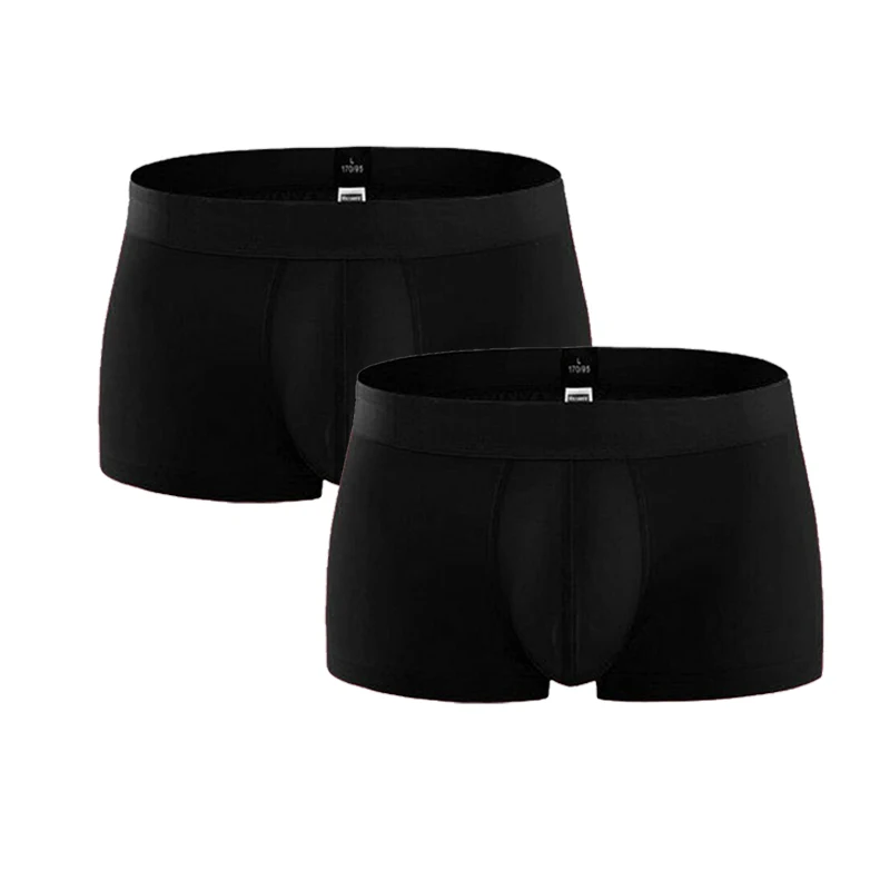 2 шт./лот трусы мужские хлопок Мужчин's Штаны короткие дышащие Innerwear боксеры под