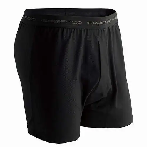 Black Exofficio нижнее белье, мужские боксеры, свободное нижнее белье, Cueca, мужские боксеры, Homme De Marque, черные, серые, США Размер s-xl, акция - Цвет: Black