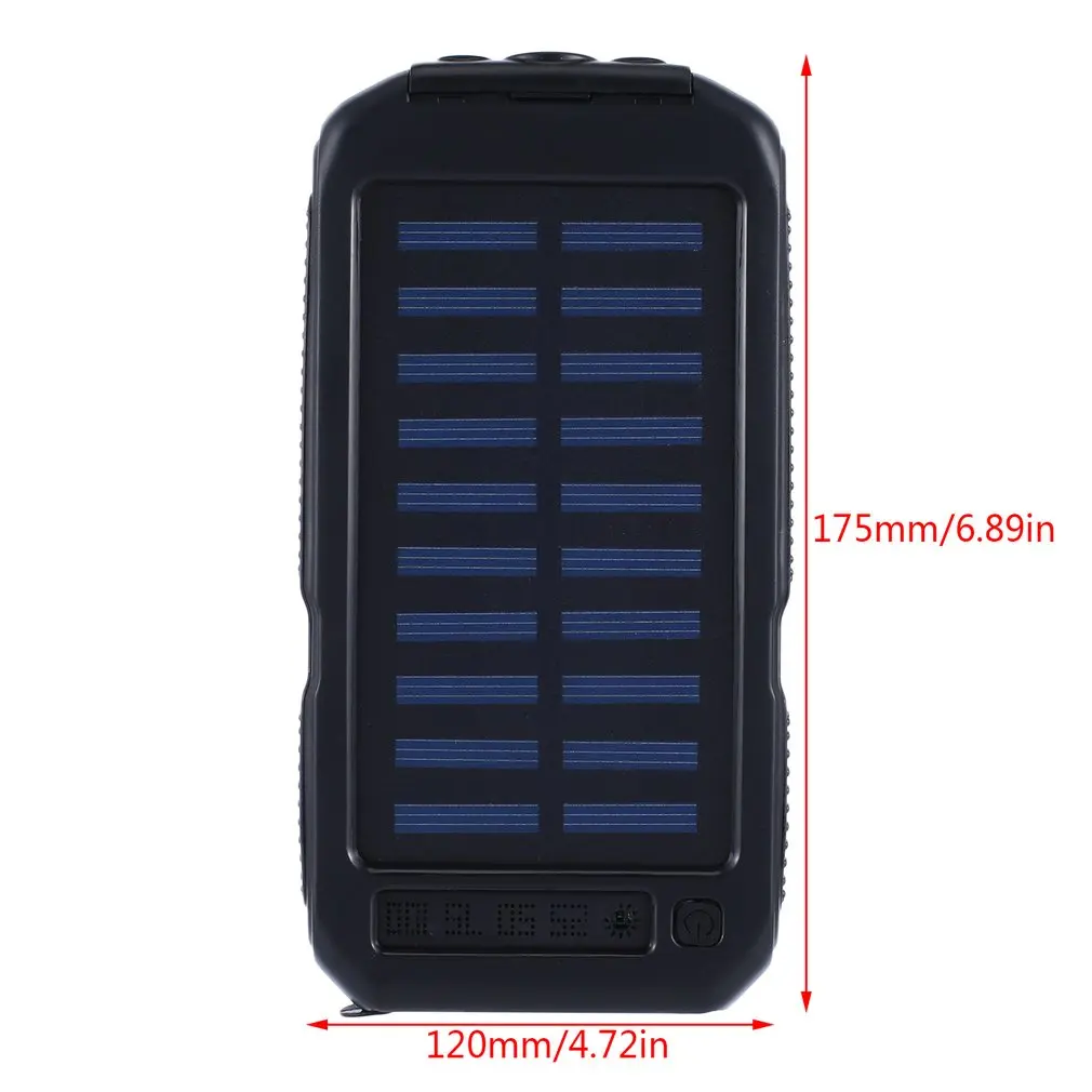 Solar Panel Charger Solar Mobile Power Bank for Phone Car Laptop Battery Charger