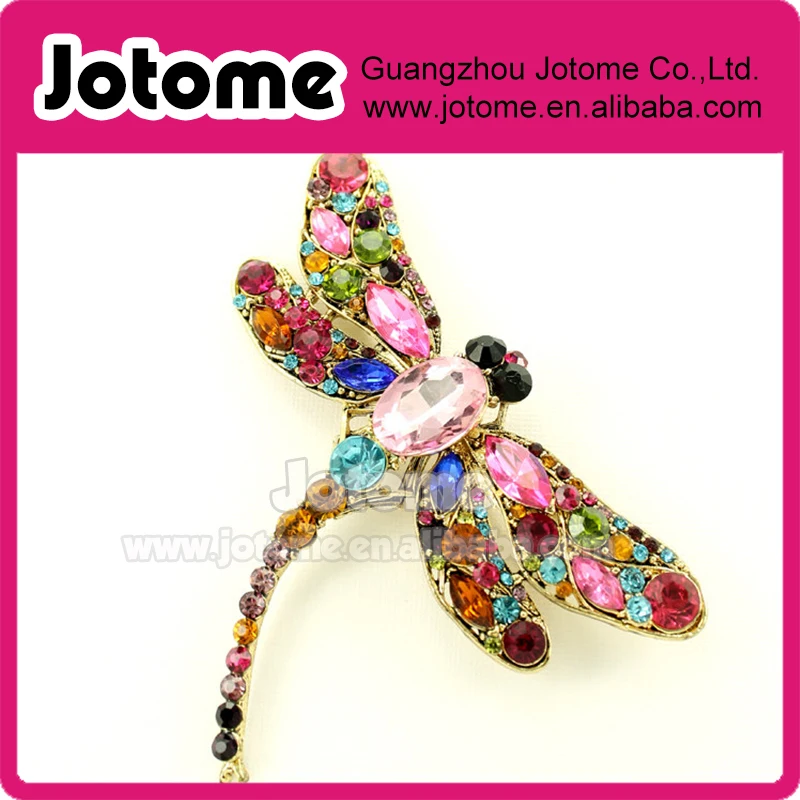 Брошка в виде стрекозы цветная брошка большие золотые муликолорные брошки