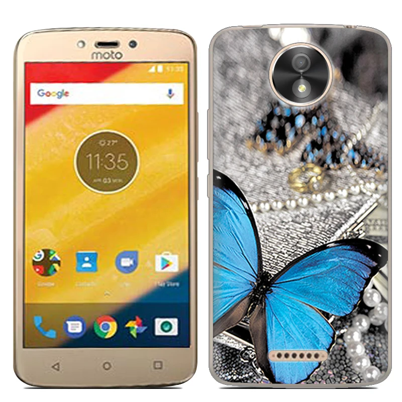 Новое поступление чехол для телефона Motorola Moto C Plus 5-дюймовый модный дизайн