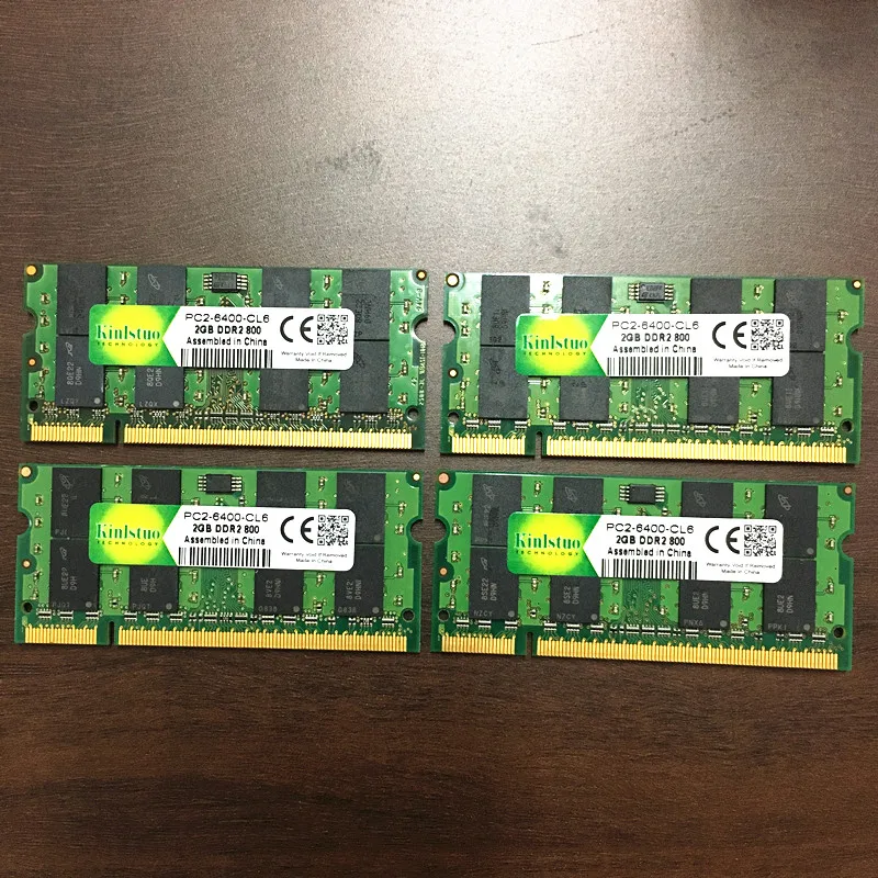 Ноутбук Kinlstuo memroy sodimm DDR2 2 Гб 800 МГц 667 1 Гб|Оперативная память| |
