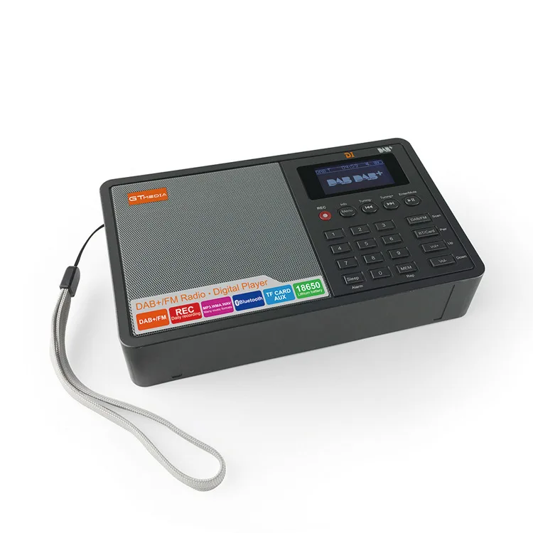 Цифровой FM радио цифровой интернет радио портативный fm DAB+ Радио Мини TF bluetooth динамик RADD1