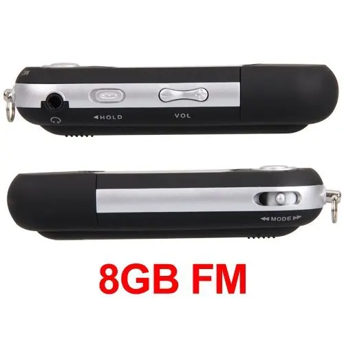2017 Новый портативный MP3 Черный 8 Гб LCD мини WMA плеер FM радио USB флэш