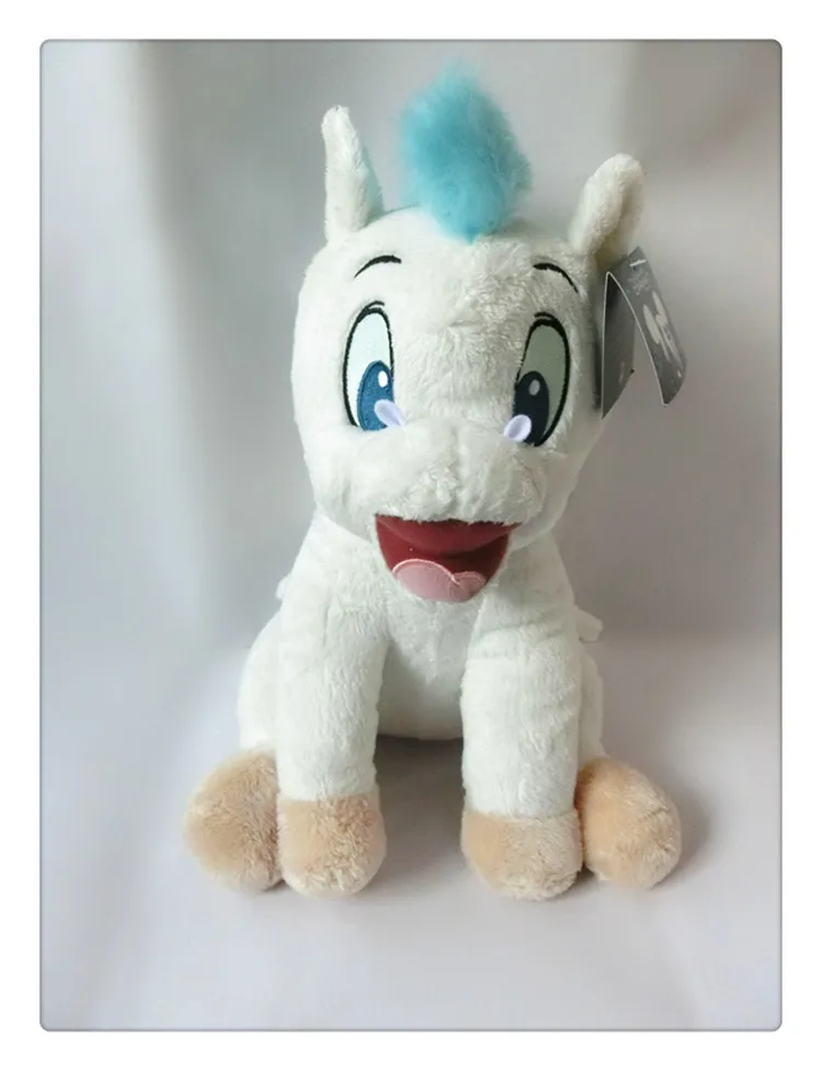 Классическая анимация Hercules Baby Pegasus плюшевые белые лошадки игрушки 33 см Pelucia для