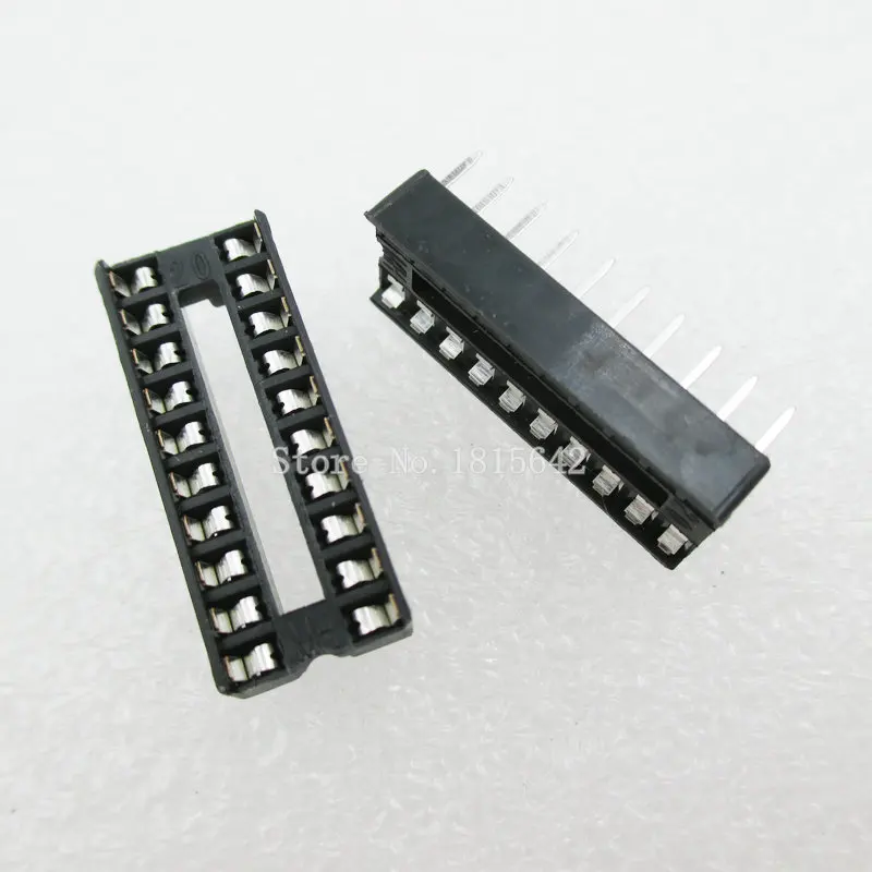 20 шт./лот Pin DIP SIP IC адаптер Тип припоя узкая ic розетка|ic socket|socket adaptordip socket |