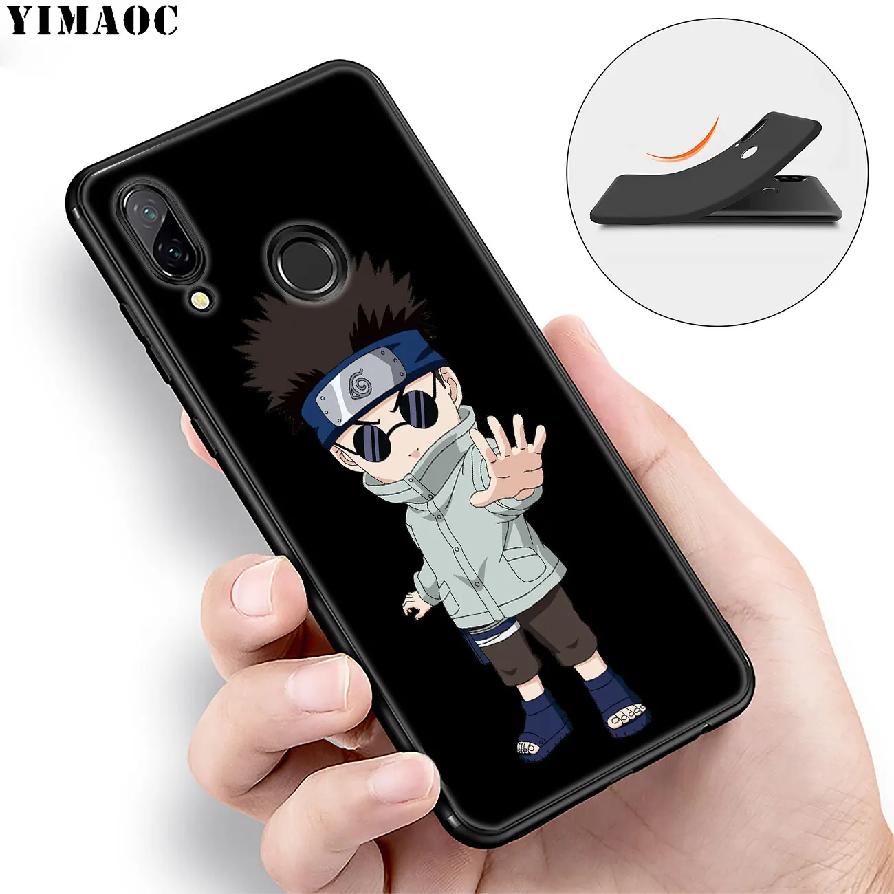 Мягкий силиконовый чехол YIMAOC для телефона аниме Наруто Акацуки Huawei Honor 20 Pro 8C 8X 8 9 9X