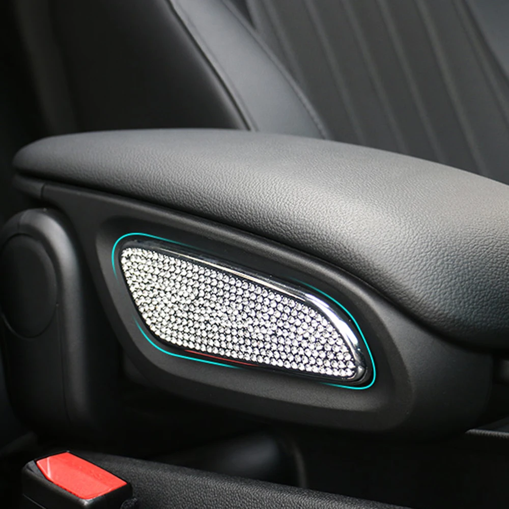 2 шт. интерьер автомобиля подлокотник коробка Стикеры с украшением в виде
