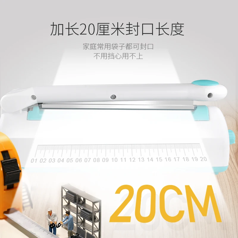 Упаковщик под давлением пластиковый пакет для пищевых пакетов нуга маленький