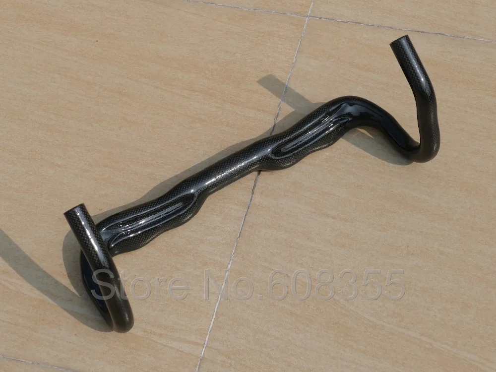 УГЛЕРОДНЫЙ дорожный велосипед гоночный кронштейн руля 31 8 мм * 400 мм/420 мм/440 3K / UD