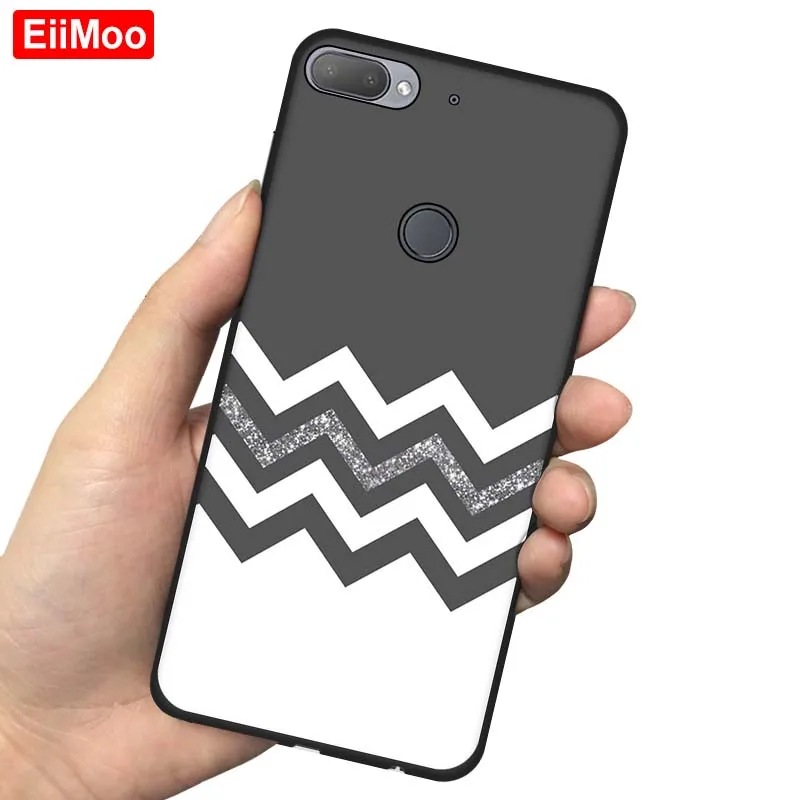 44 EiiMoo силиконовый чехол для htc Desire 12 чехол для htc Desire 12 Plus чехол мягкий чехол с рисунком для htc Desire12 12 Plus чехол - Цвет: 44