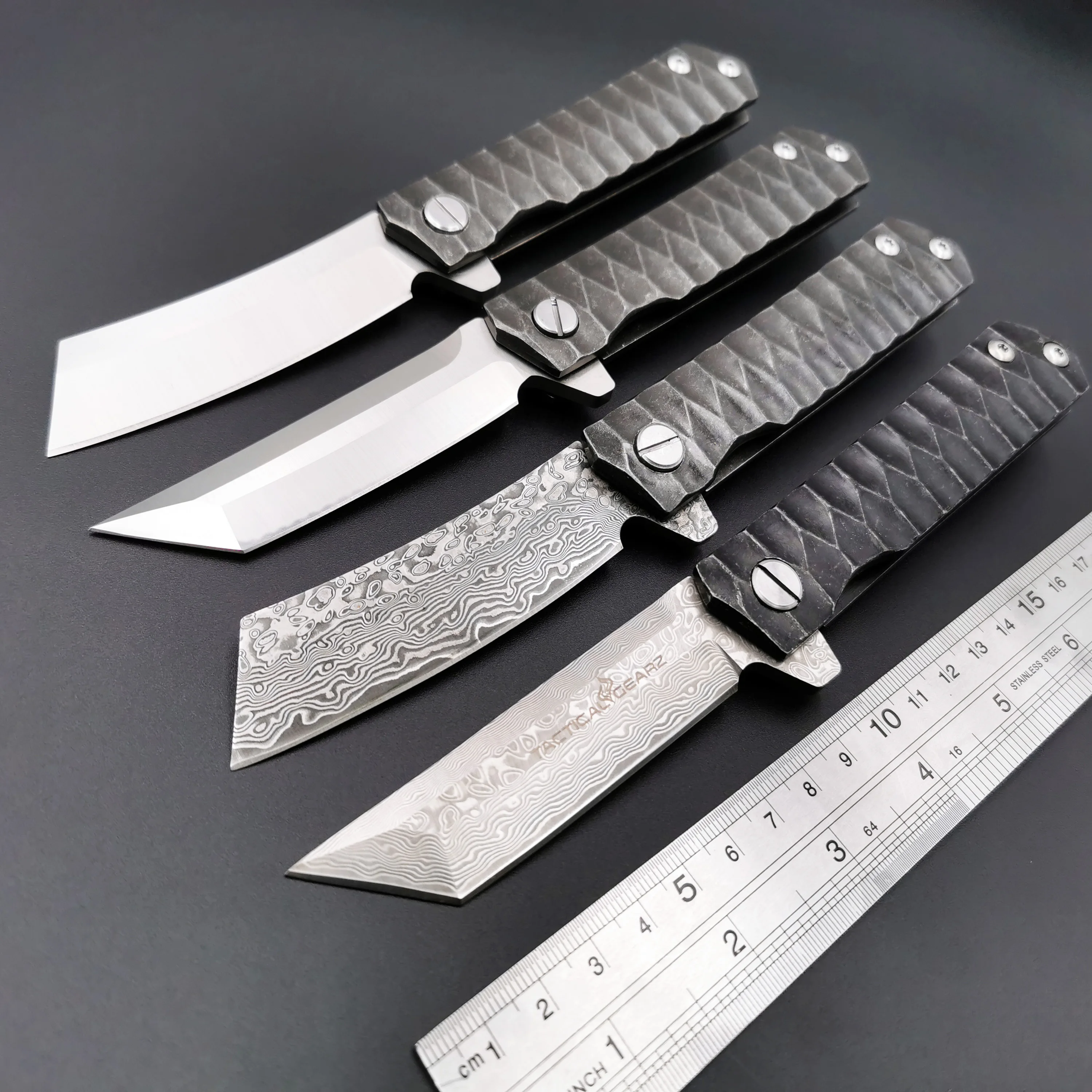 Kwaiken tento складной нож для бритвы дамасский D2 Blade армейские ножи выживания и дайвинга кемпинга охоты