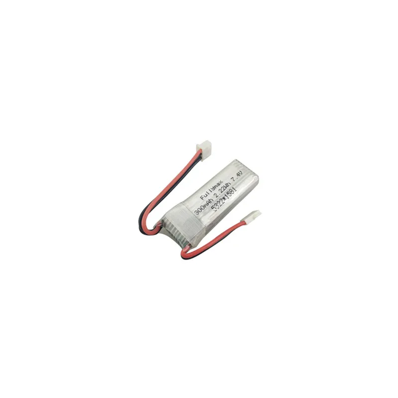 2PCS 7.4V 300mah lithium battery for WLToys F959 XK DHC-2 A600 A700 A800 A430 remote glider spare parts | Игрушки и хобби