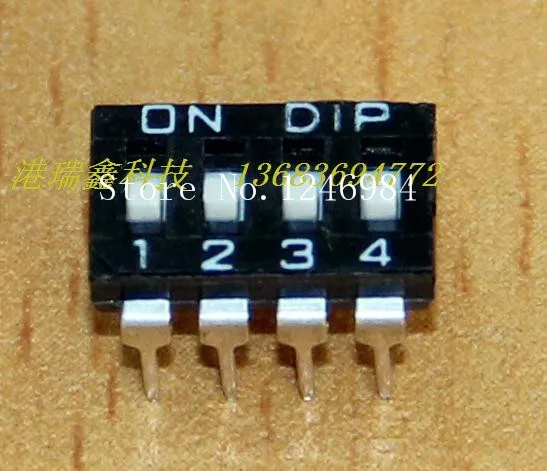Комбинированный выключатель [SA]Taiwan Huanda DIP NDI-04 switch-100 шт./лот | Обустройство дома