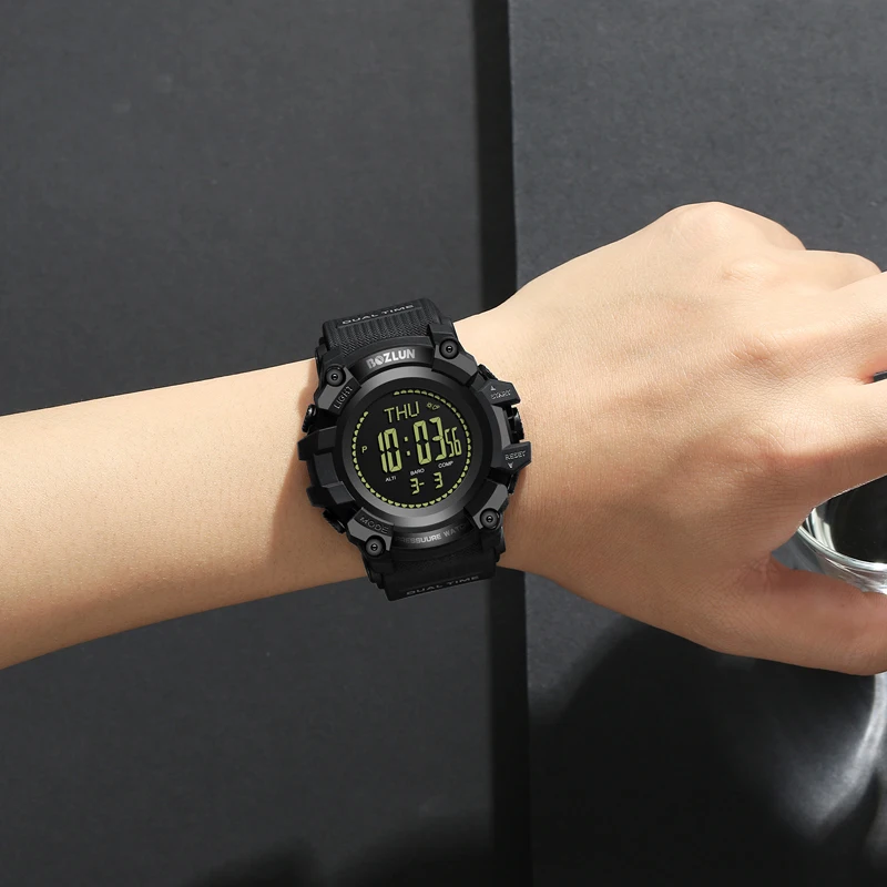 Смарт часы мужские спортивные военные наручные цифровые светодиодные g shock