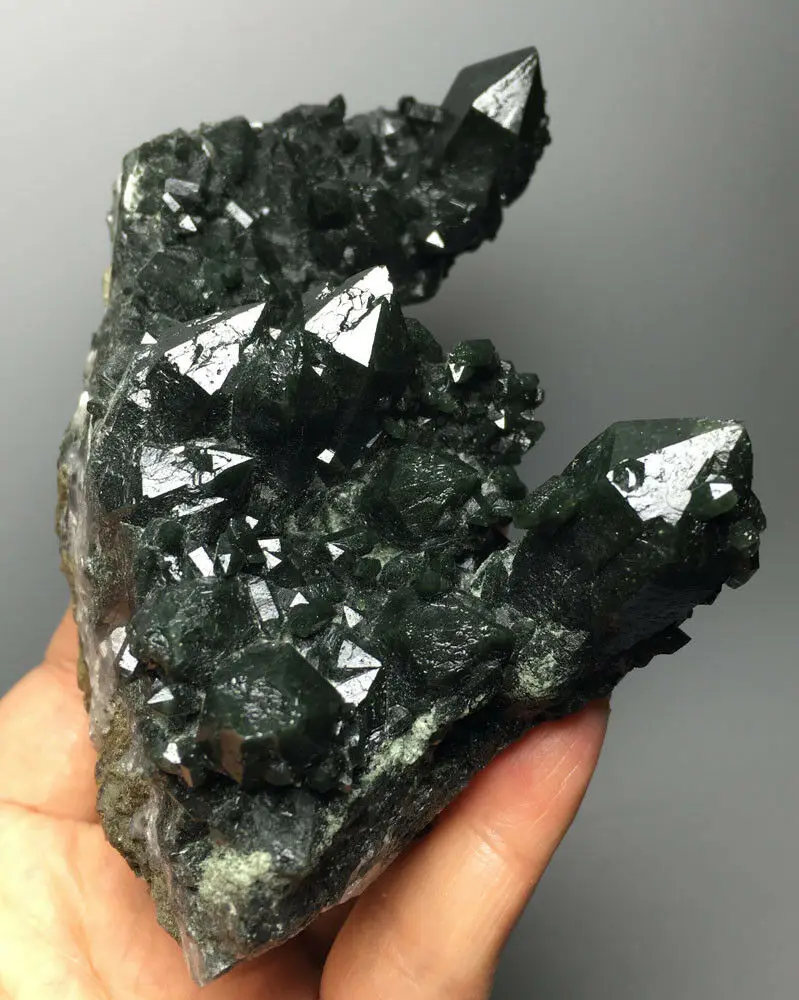429g NATURAL Green Quartz Crystal Cluster Specimen from Inner Mongolia graduation gifts | Дом и сад