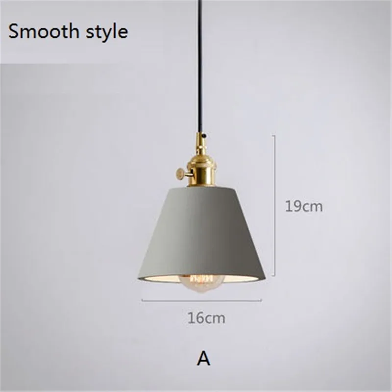 Винтажный светодиодный подвесной светильник в стиле индастриал потолочный