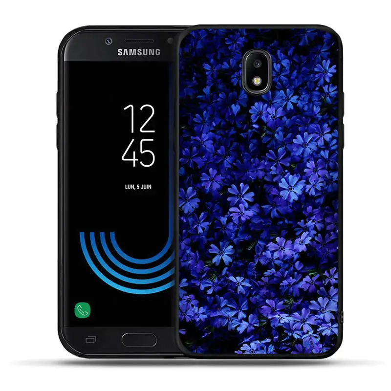 Чехол с цветами розы для Samsung Galaxy J3 J5 J7 2016 2017 чехол телефона J2 Prime G530 j4 J6 Plus 2018 Funda Coque