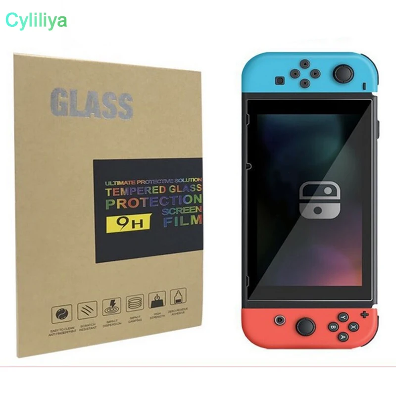 For Nintendo Switch Tempered Glass HD Anti-Scratch Screen Protector 200pcs/lot | Мобильные телефоны и аксессуары