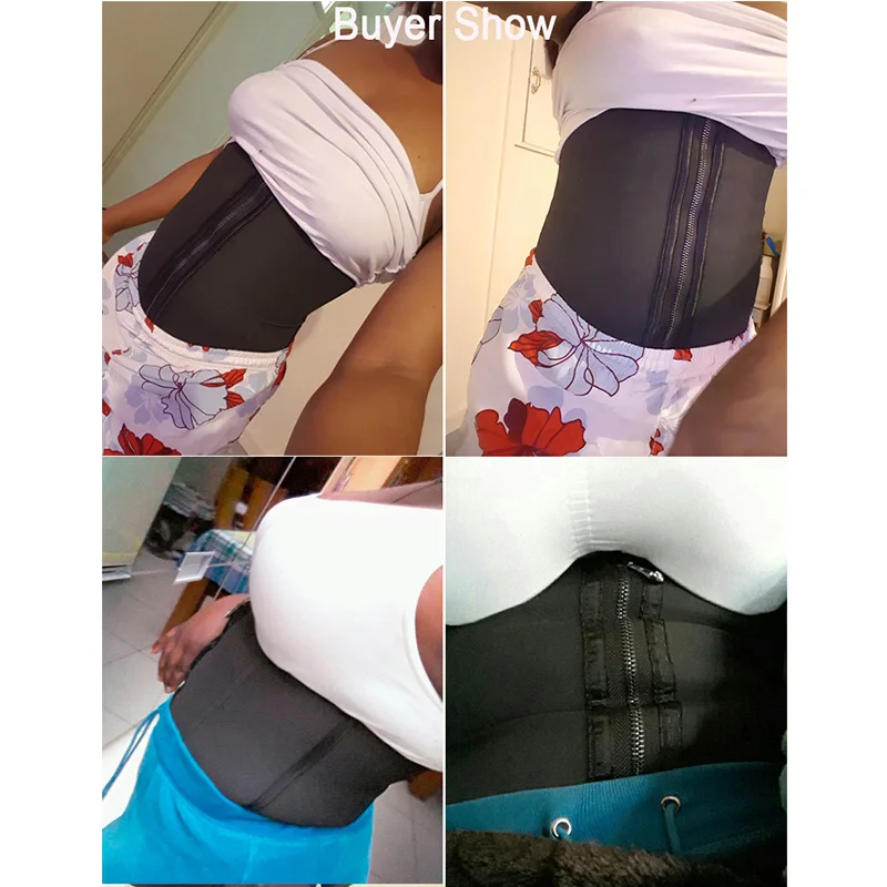 Новинка Модный Корсет формирователь тела для похудения латекс резина талия