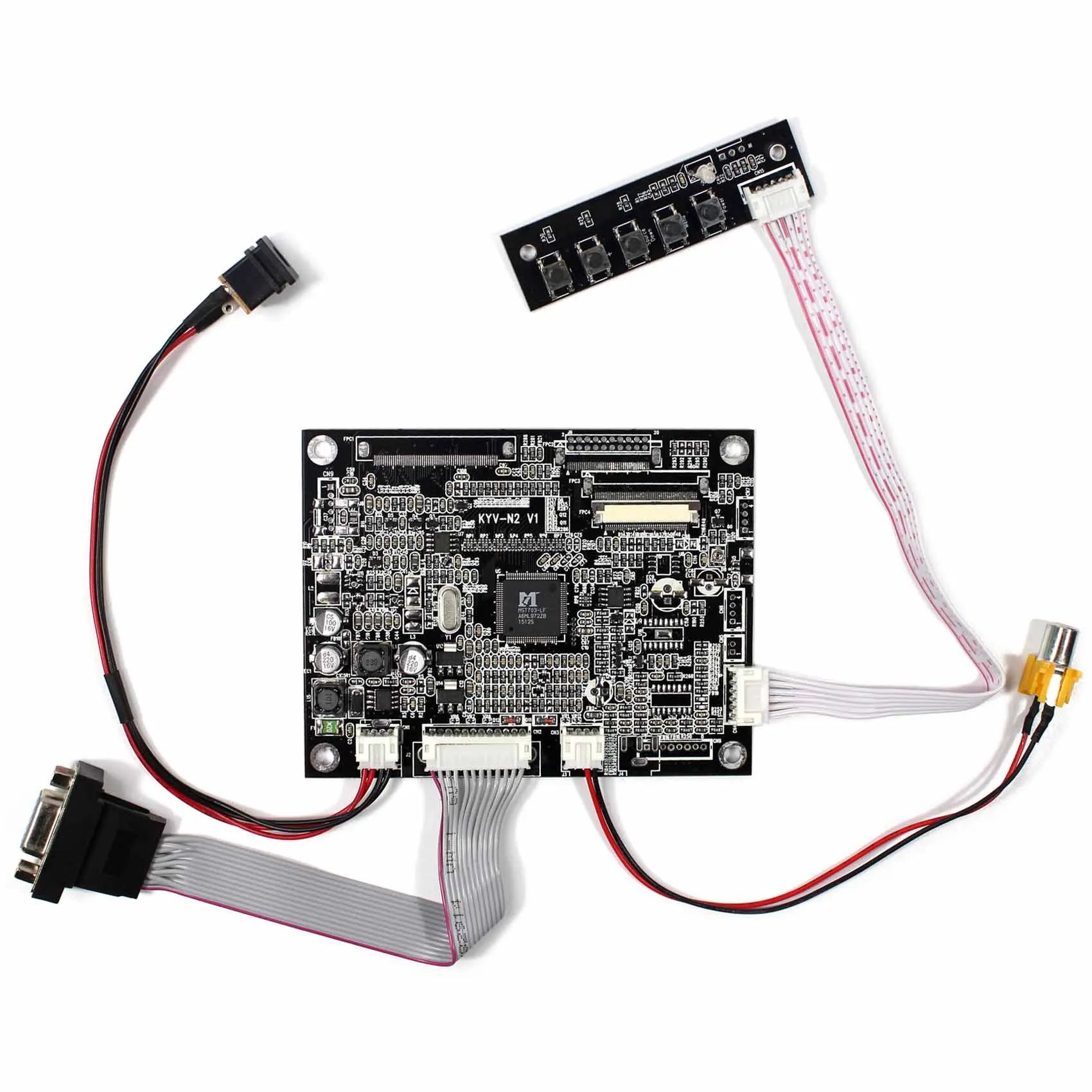 

VGA+AV LCD Controller Board KYV-N2 V1 For 5.6" AT056TN53-V1 640x480 LCD Panel