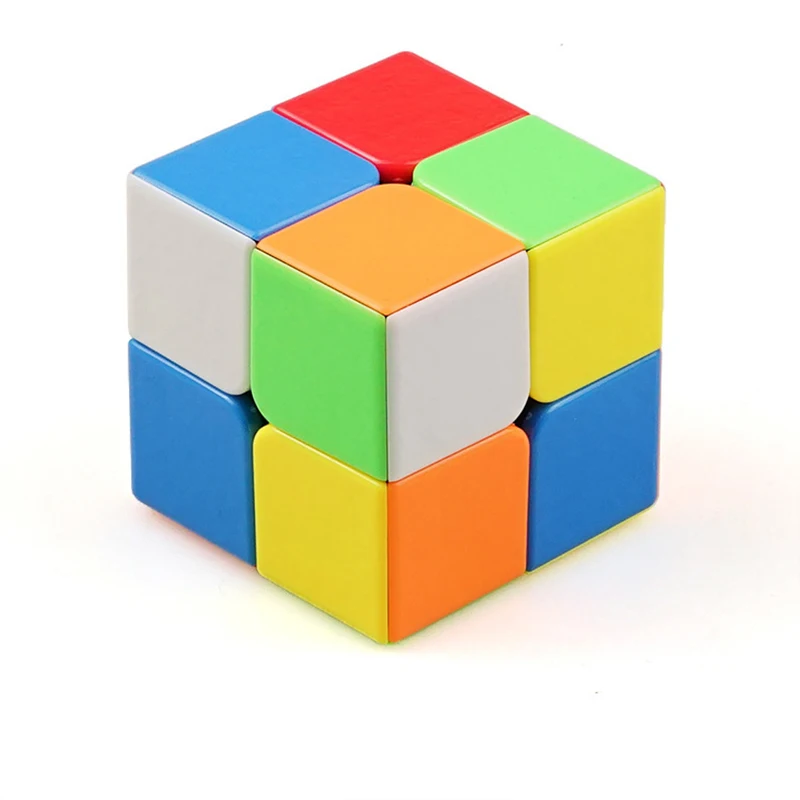 Shengshou GEM 2x2 Профессиональная скорость магический куб головоломка красочные