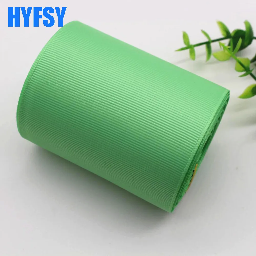Hyfsy 10100 75 мм Простая лента 10 ярдов DIY головной убор подарочная упаковка аксессуары