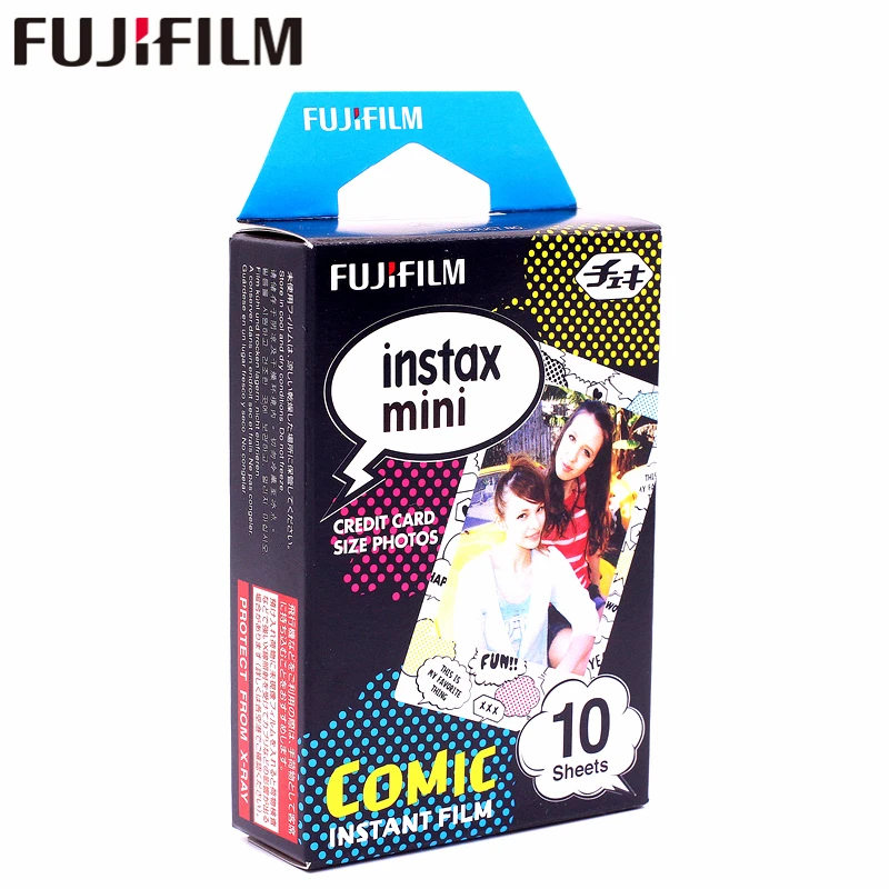 Новая фотобумага Fujifilm Instax Mini для мгновенной печати 10 листов 8 7s 25 50s 90 зеркальная