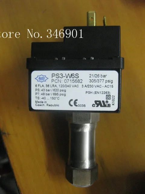 [SA] Eco Оригинальный оригинальный ALCO переключатель давления PS3-W6S датчик |