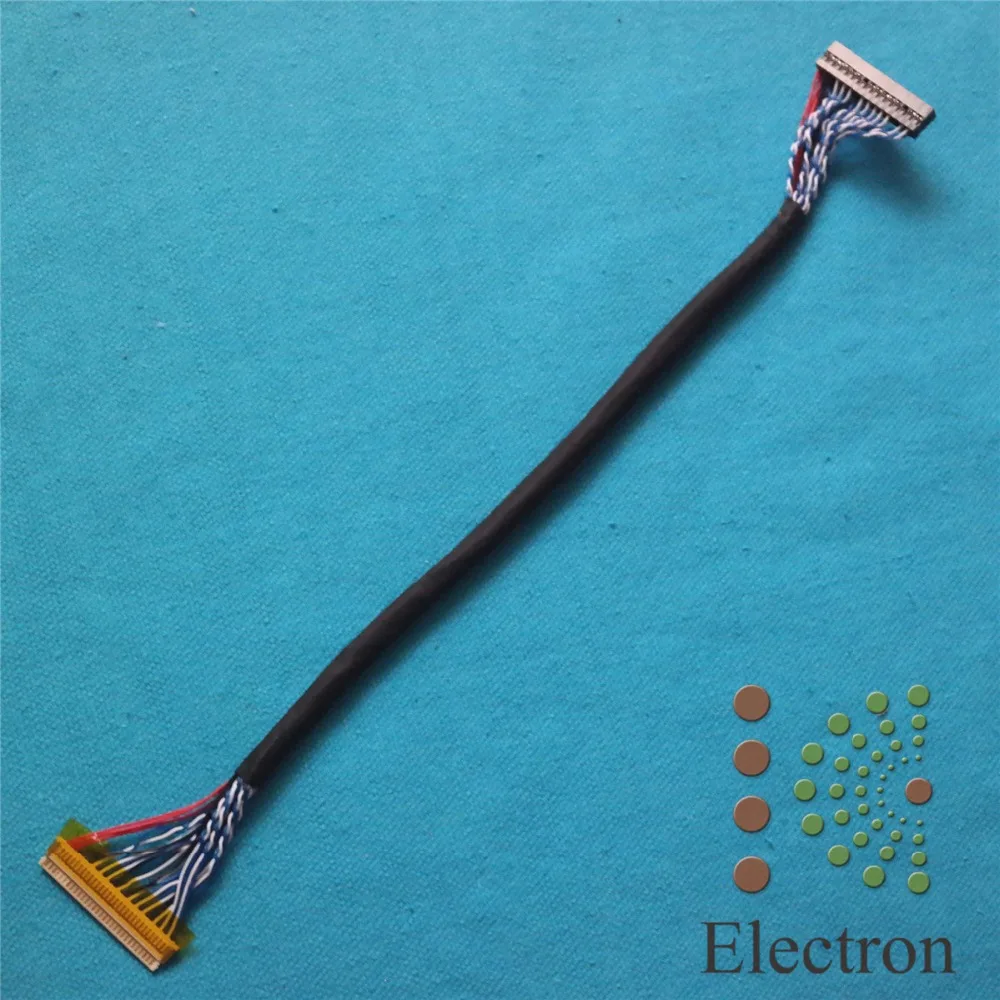 Универсальный кабель LVDS для фиксации 5 шт. 30Pin 2ch 8 бит ЖК контроллера 17 '' 26''