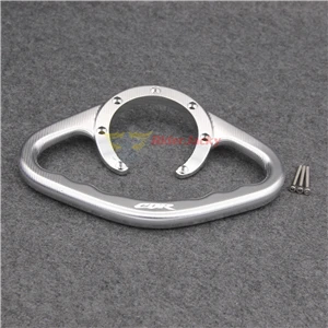 Silver Для Honda CBR 600 F4 F3 F2 1991-2008 2005 2006 2007 CNC мотоциклетные пассажирские рукоятки рукоятка бак поручень ручка подлокотник - Цвет: Silver
