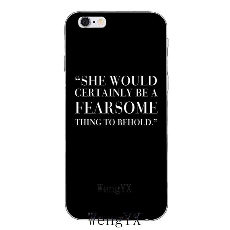 Pride and prejudice quotes тонкий силиконовый мягкий чехол для телефона для iPhone 4, 4S, 5, 5S, 5c, SE, 6, 6s plus, 7, 7 plus, 8, 8 plus, X - Цвет: cequotesA13