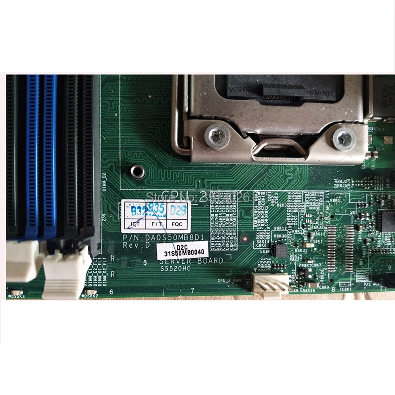 S5520HC игровая открытая виртуальная машина dual X58 двойная сетевая карта LGA 1366 pin