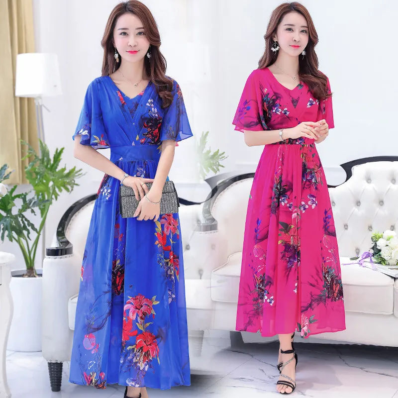 Женское длинное платье макси KMETRAM Элегантное Длинное Платье из искусственного