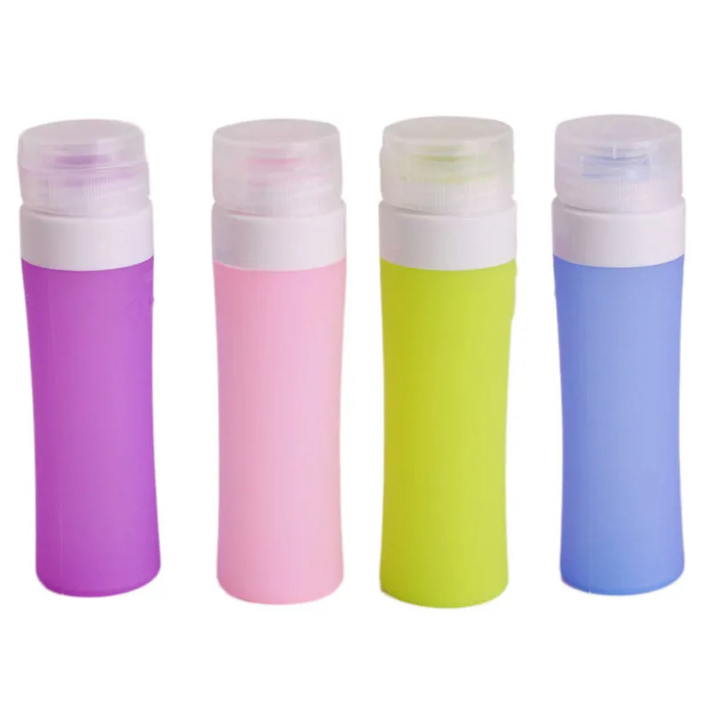 80 мл силиконовый многоразовый портативный мини путешественник упаковка бутылка