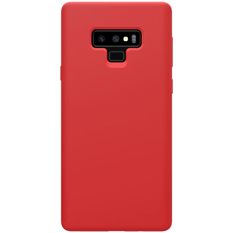 Для samsung Note9 чехол NILLKIN жидкий Гладкий силиконовый чехол для samsung Galaxy Note 9 роскошный защитный чехол
