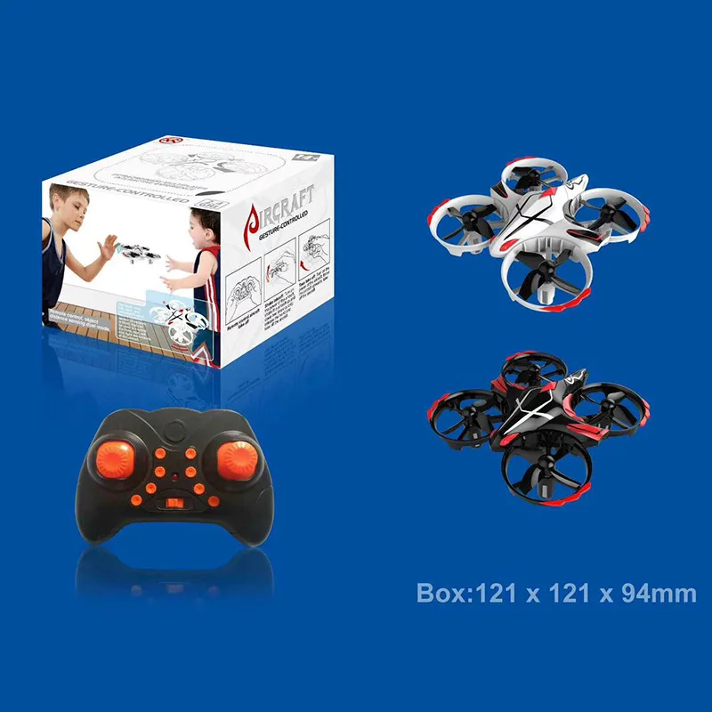 Mini interactive induction quadcopter 2.4G children electric remote control aircraft model rechargeable toy | Игрушки и хобби