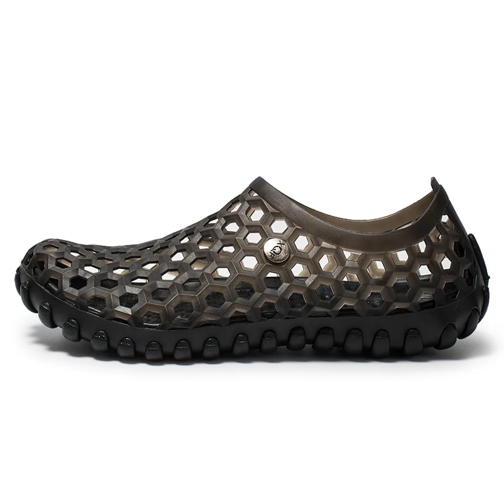 Новинка 2019 года мужские сандалии летние шлепанцы размера плюс Мужская обувь с