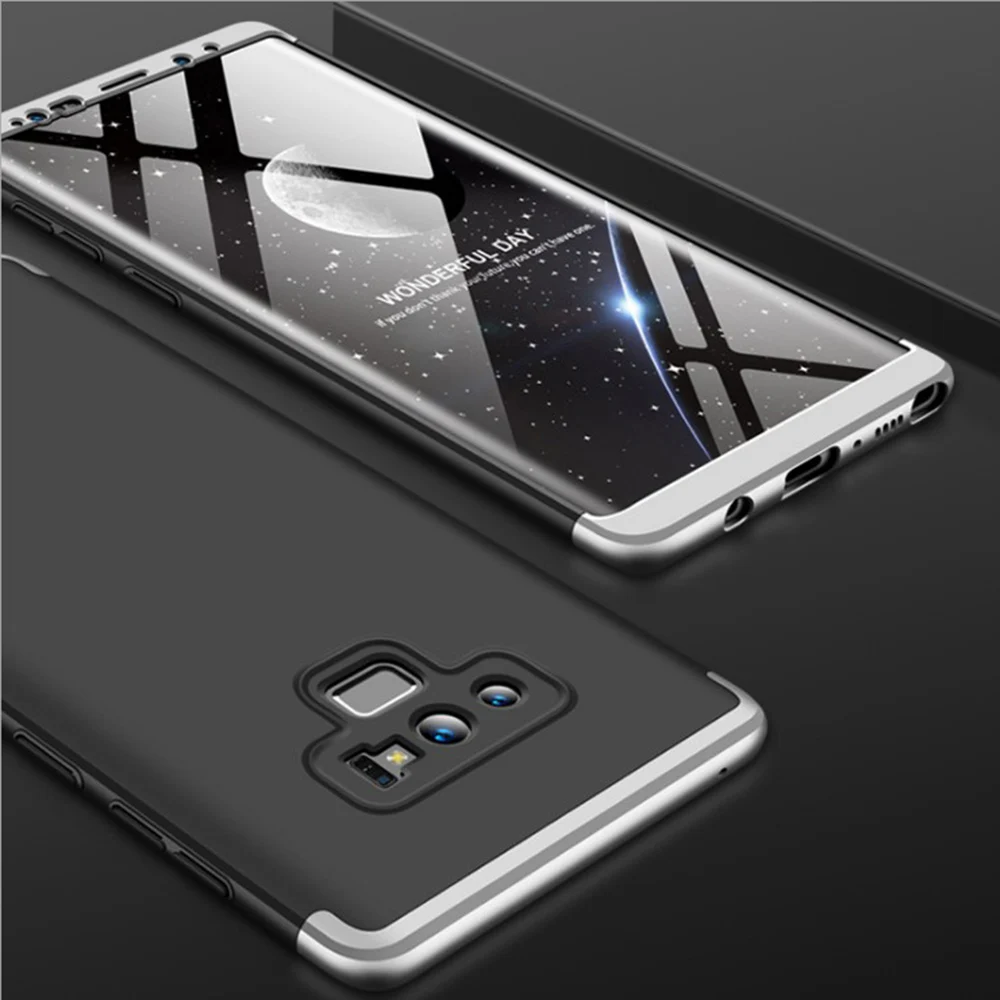 3 в 1 защитный чехол для всего тела samsung Galaxy Note 9 + защита экрана противоударный