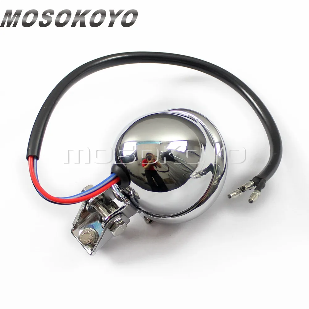 Хромированный светодиодный стоп светильник для Harley Chopper Cafe Racer| |