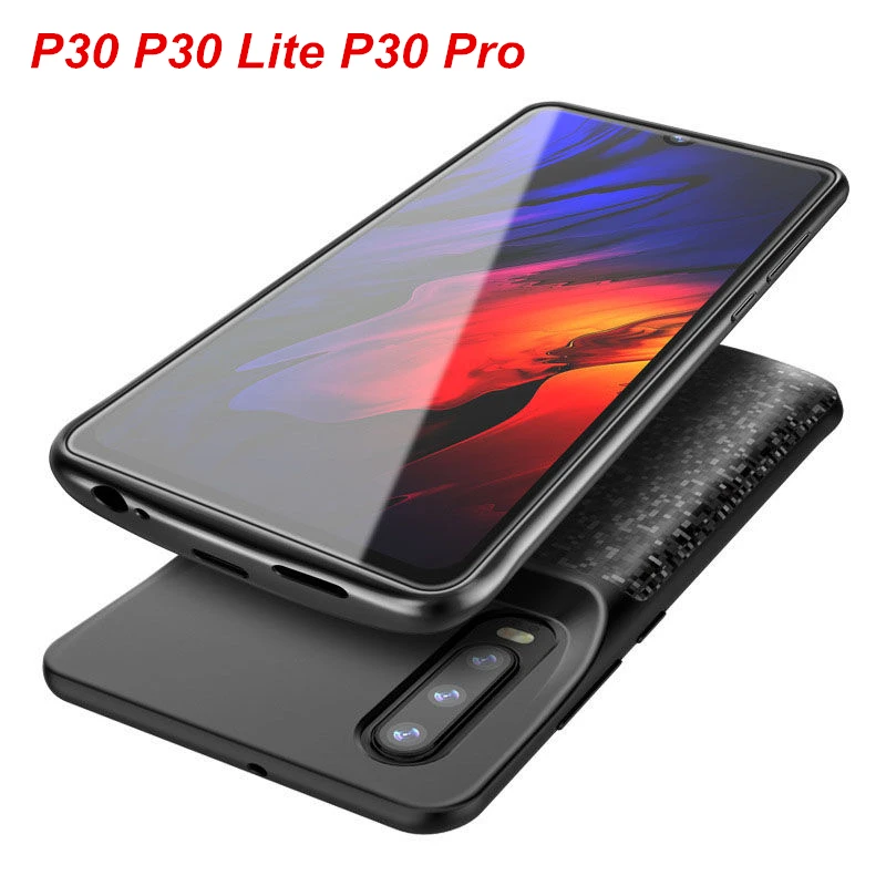 Чехол с внешним зарядным устройством для Huawei P30 Lite Pro 4700 мАч|Чехлы аккумулятором| |